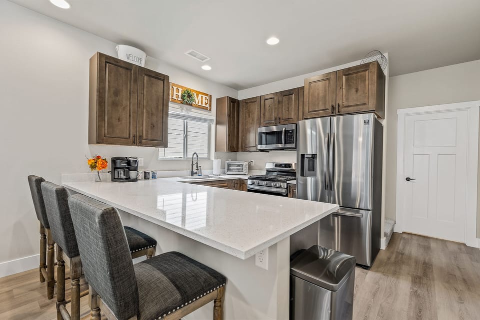 Large kitchen area