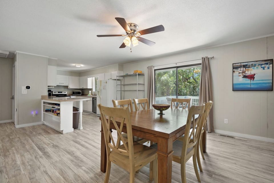 Dining Room with Deck Access