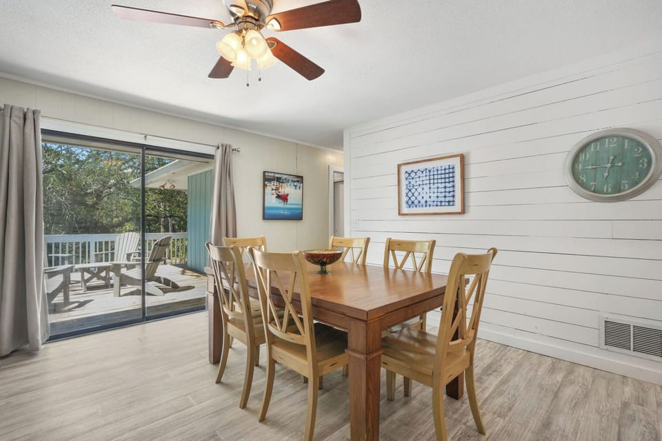 Dining Room with Deck Access