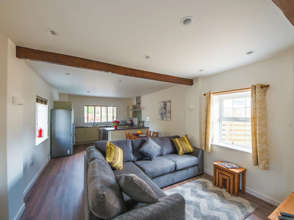 Open plan living space | Fir Cottage - Woodside Stables Holiday Cottages, Saltash