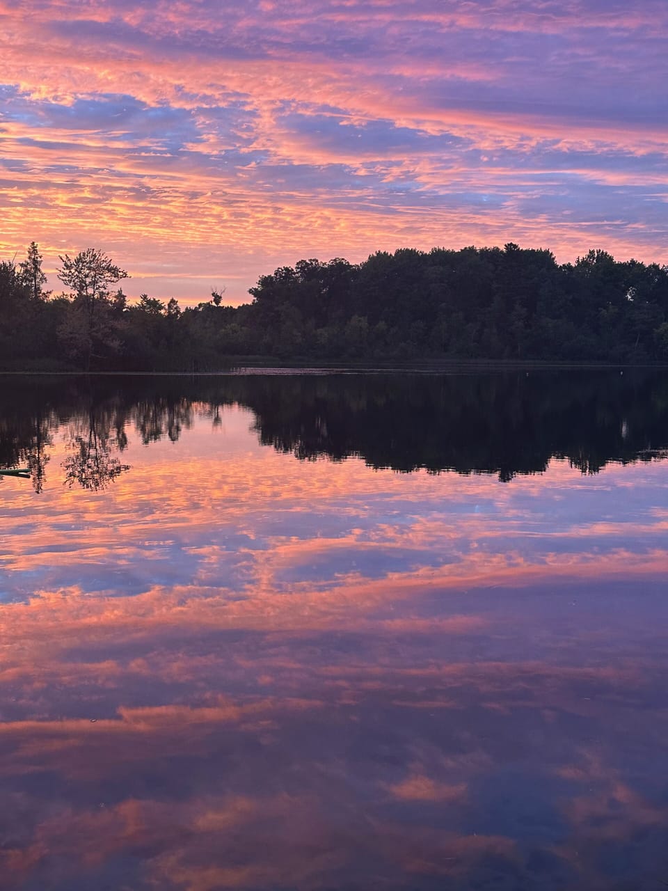 Beautiful sunset view from the beach!