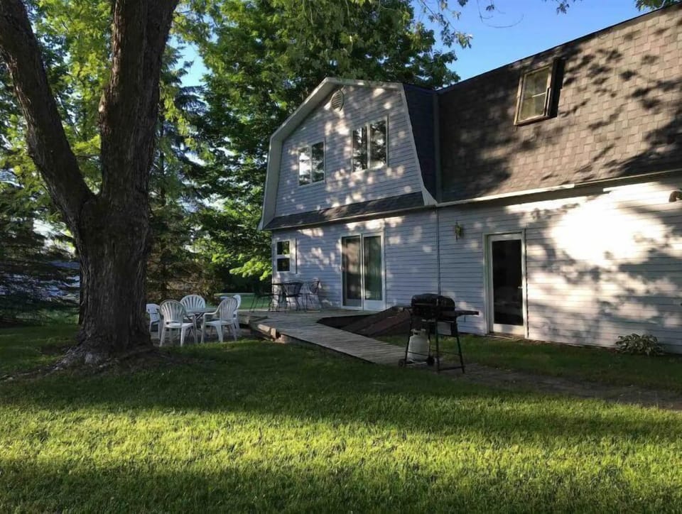 Large backyard