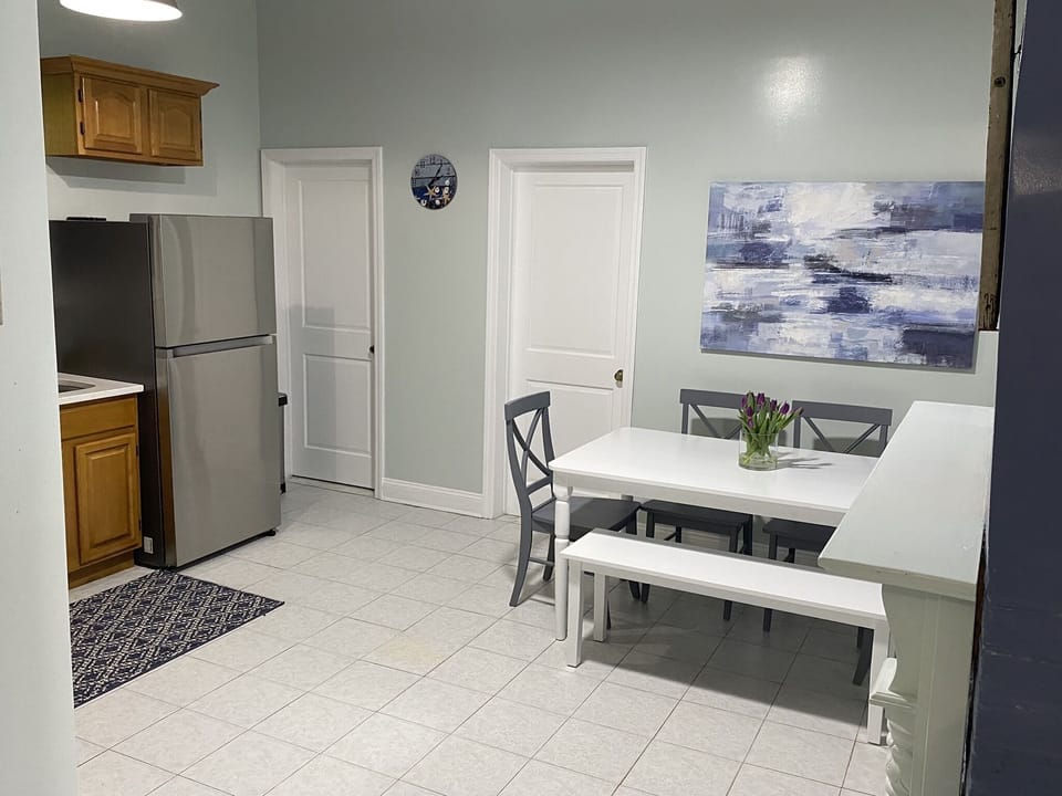 Very spacious eat in kitchen 