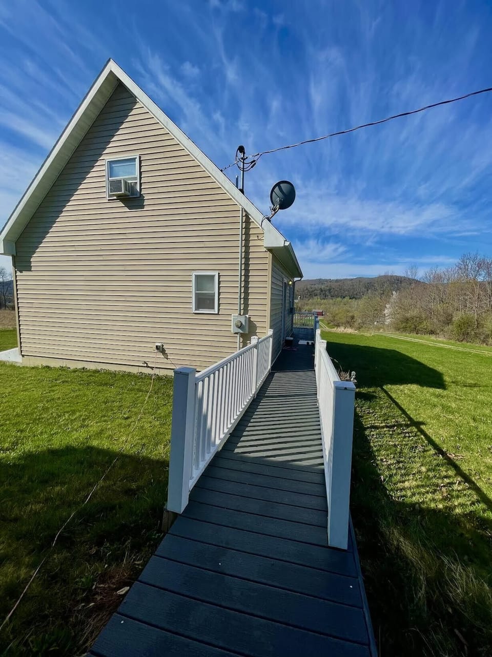 walkway from drive to front door