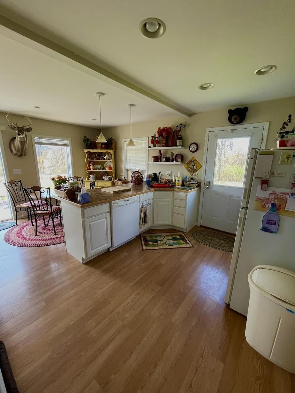 Fully stocked kitchen