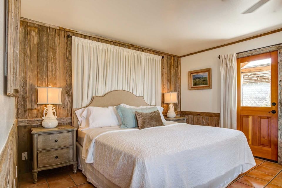 All the sleeping spaces at Mucho Gusto include fluffy, clean, and sleep-friendly linens as part of your stay.