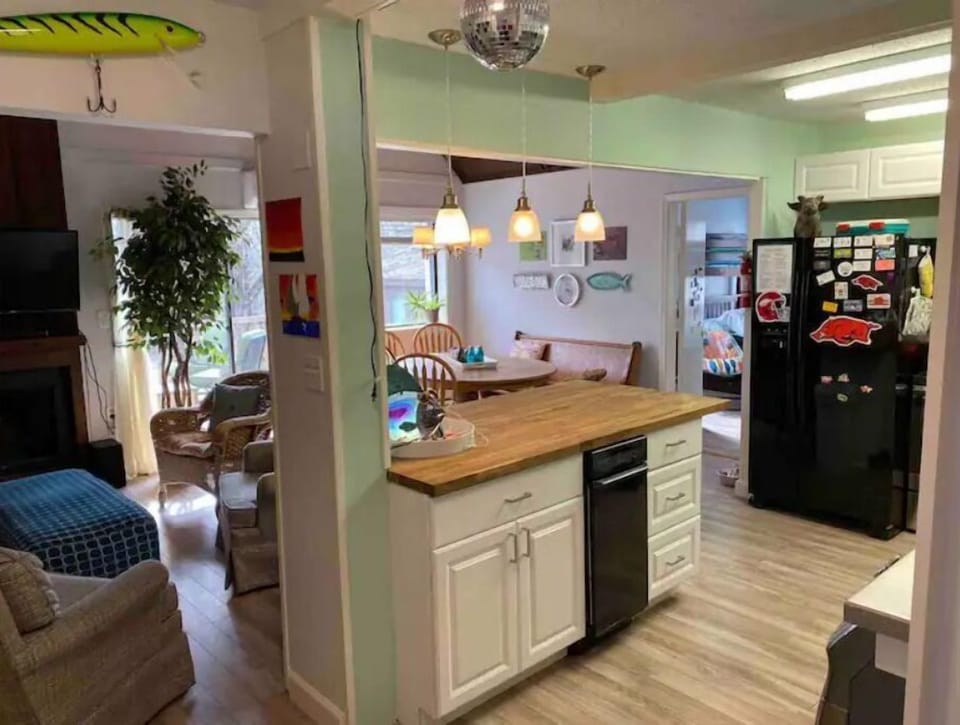 View from the front door. 