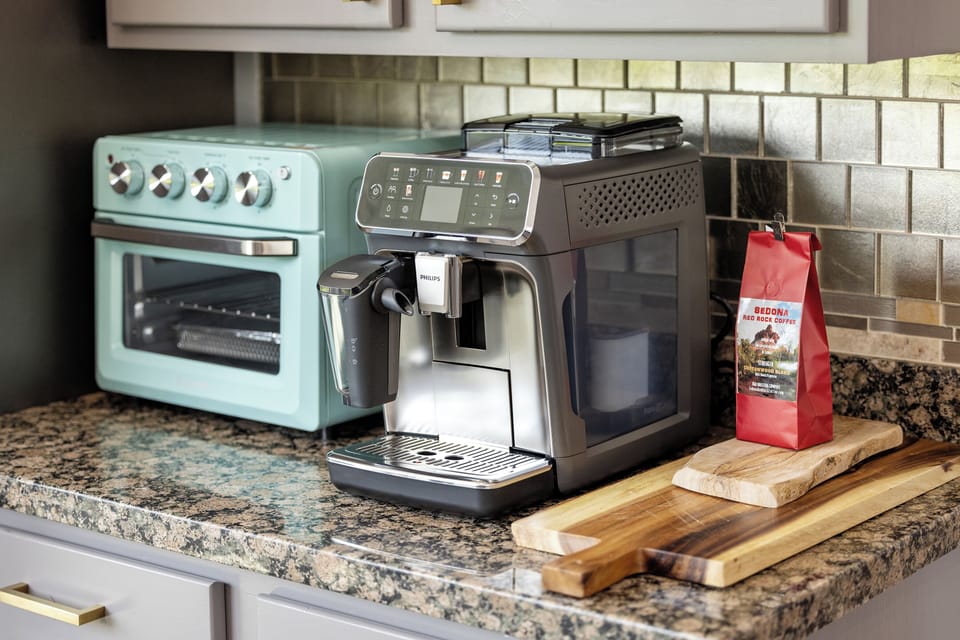 Full coffee bar available for guests