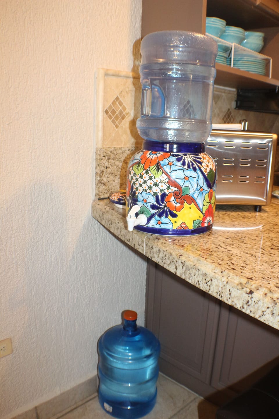 Fresh water and dispenser
