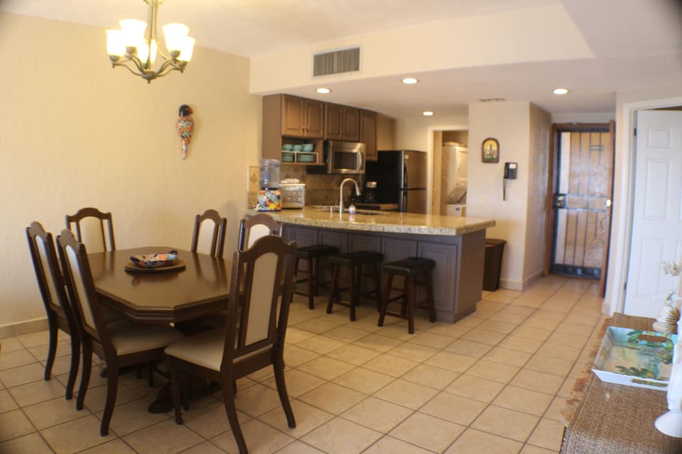 Open Kitchen and Dining Room