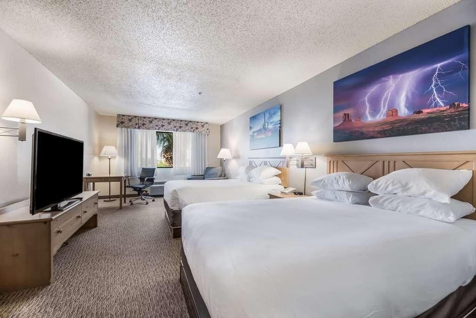 Recharge comfortably with roomy beds and a relaxed, airy layout.