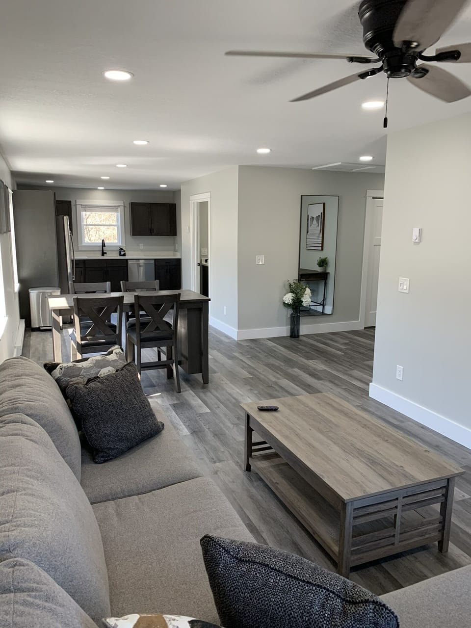 Open concept living 