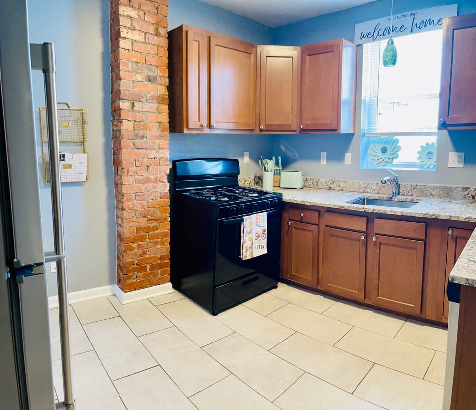 Fully functional second kitchen.