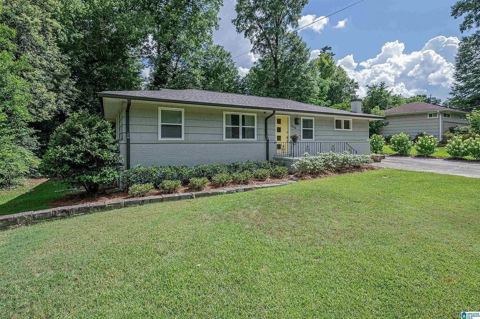 Front of house from street view