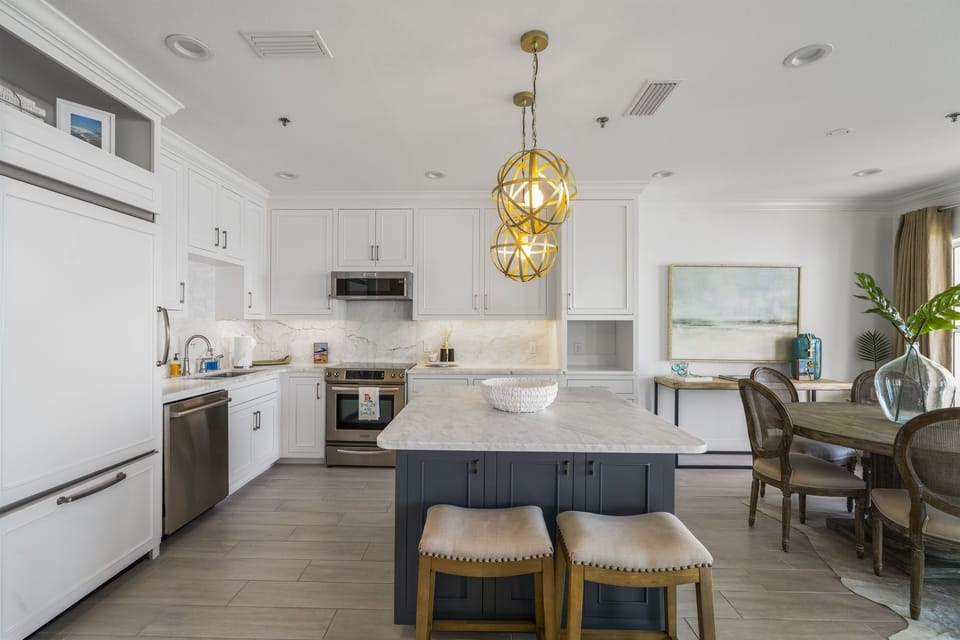 Kitchen and Dining Area