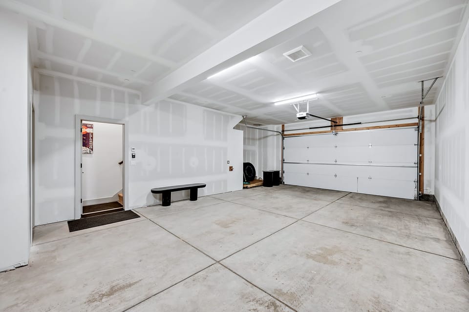 Heated garage