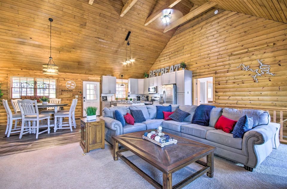 Beautiful vaulted ceilings 