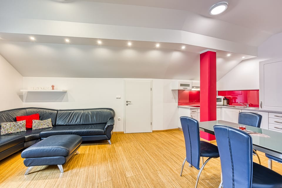 Living and dining room