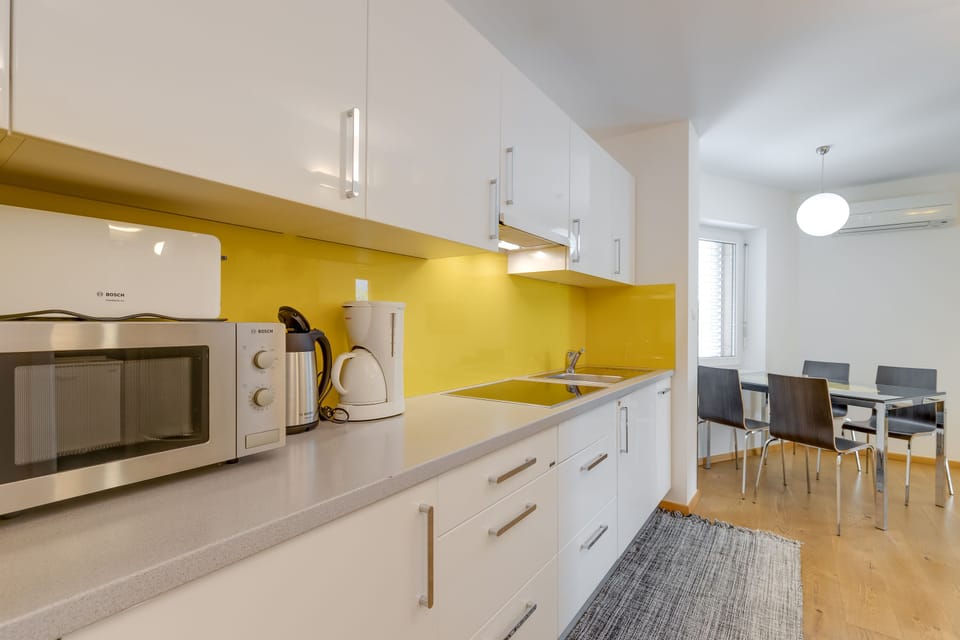 Kitchen and dining area