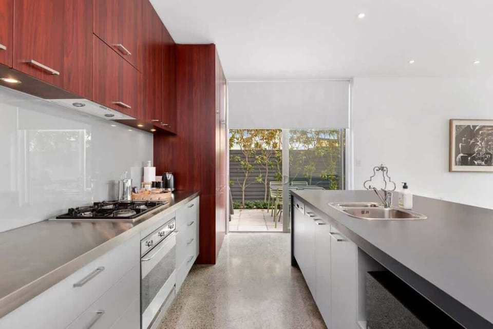 Open plan kitchen