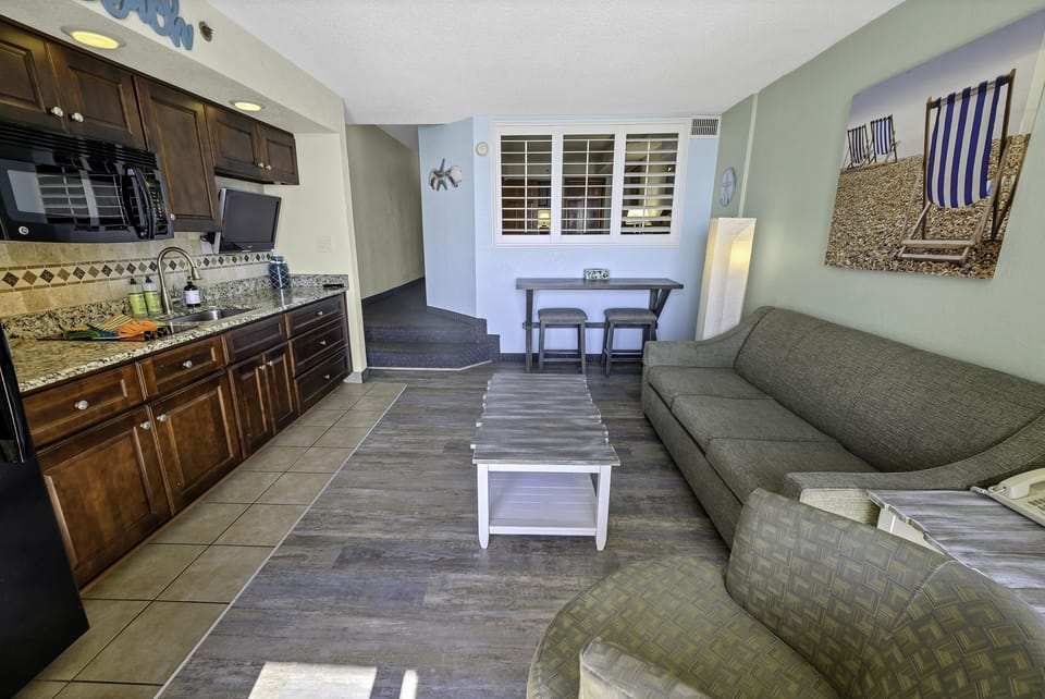 Large Living Area with Views of the Ocean, Beautifully Decorated