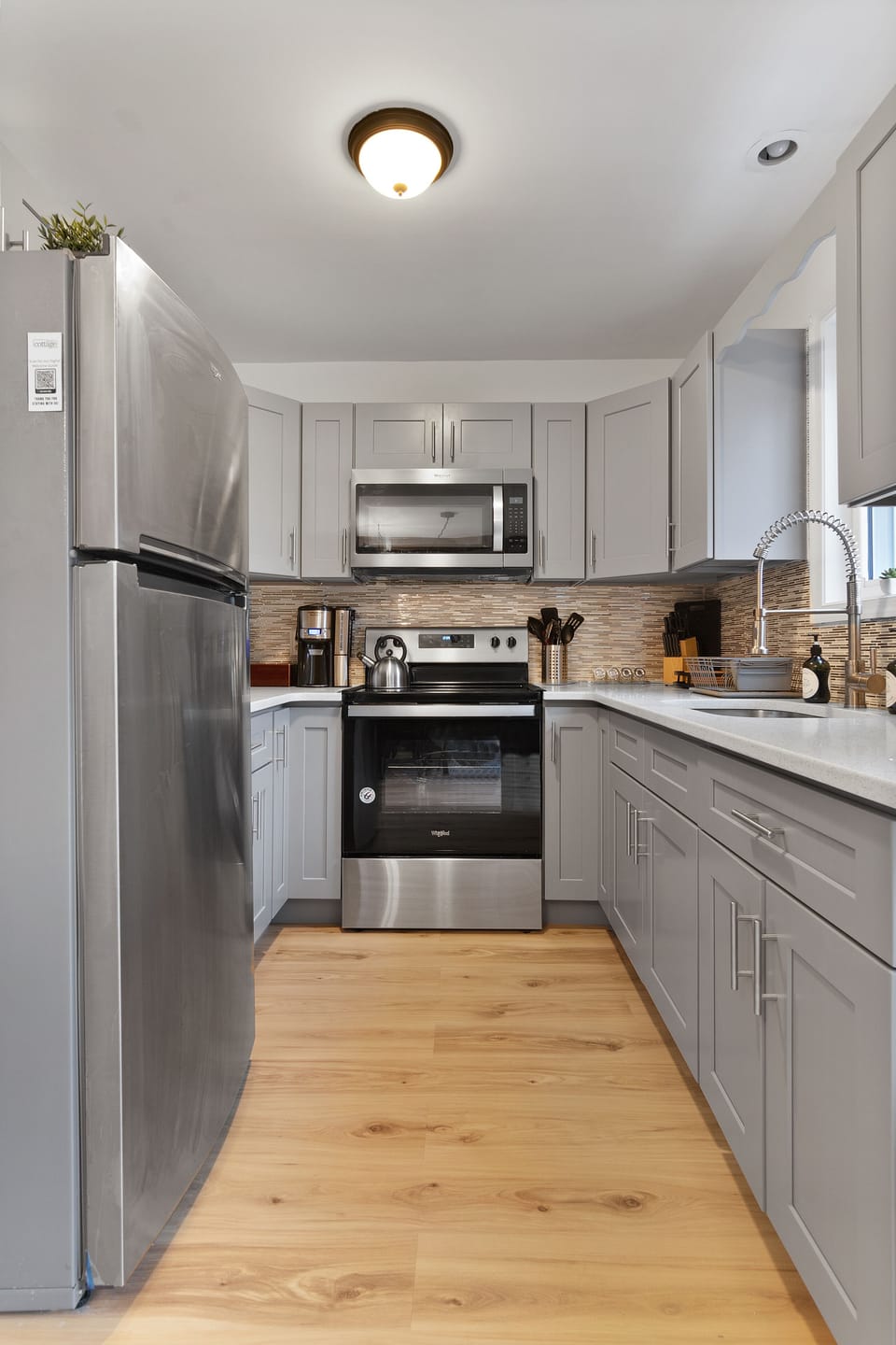 Kitchen on the main floor