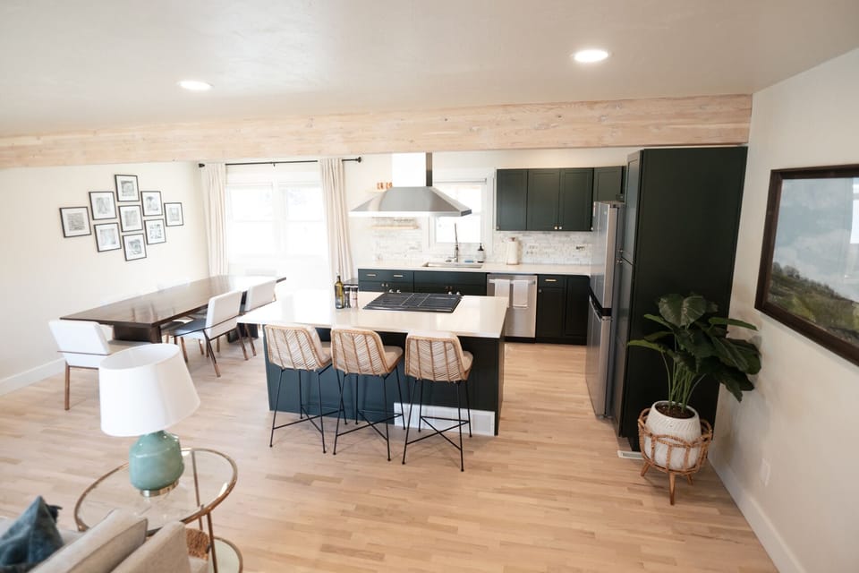 First look coming through the front door.