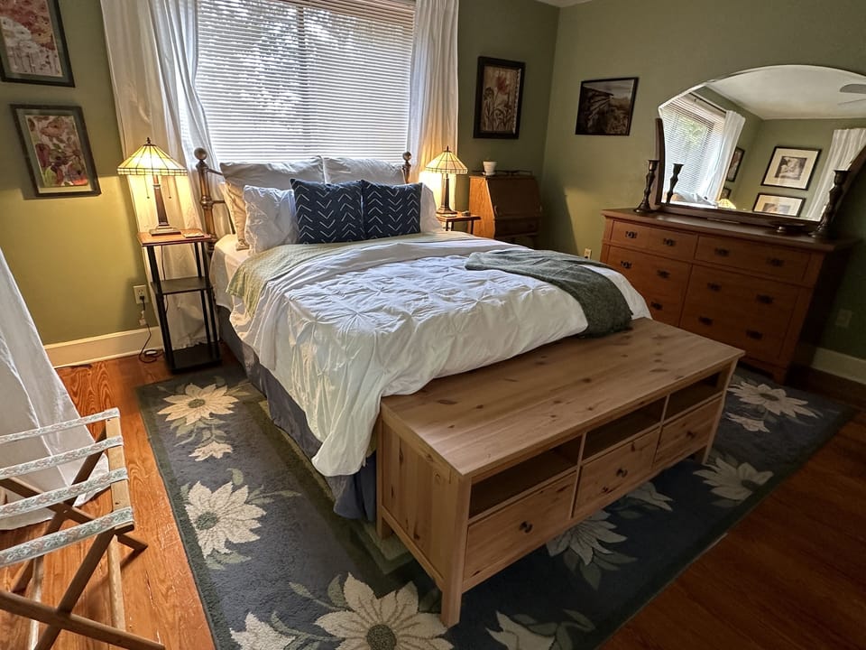 Another view of the master bedroom