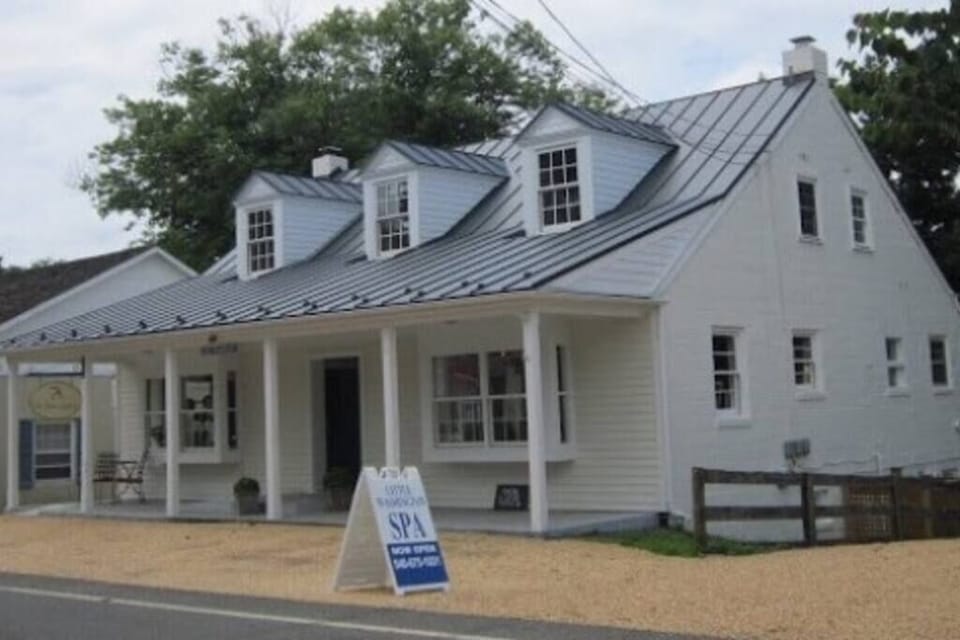 Loft at Little Washington, Visit Sweet Virginia's Spa downstairs!