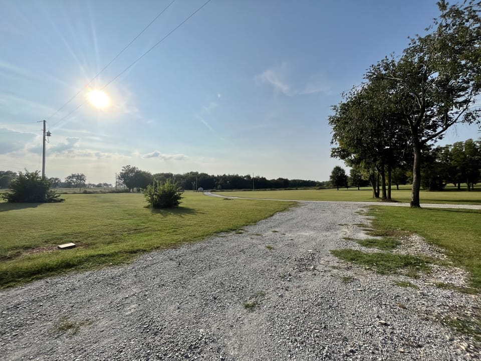 View from the front porch