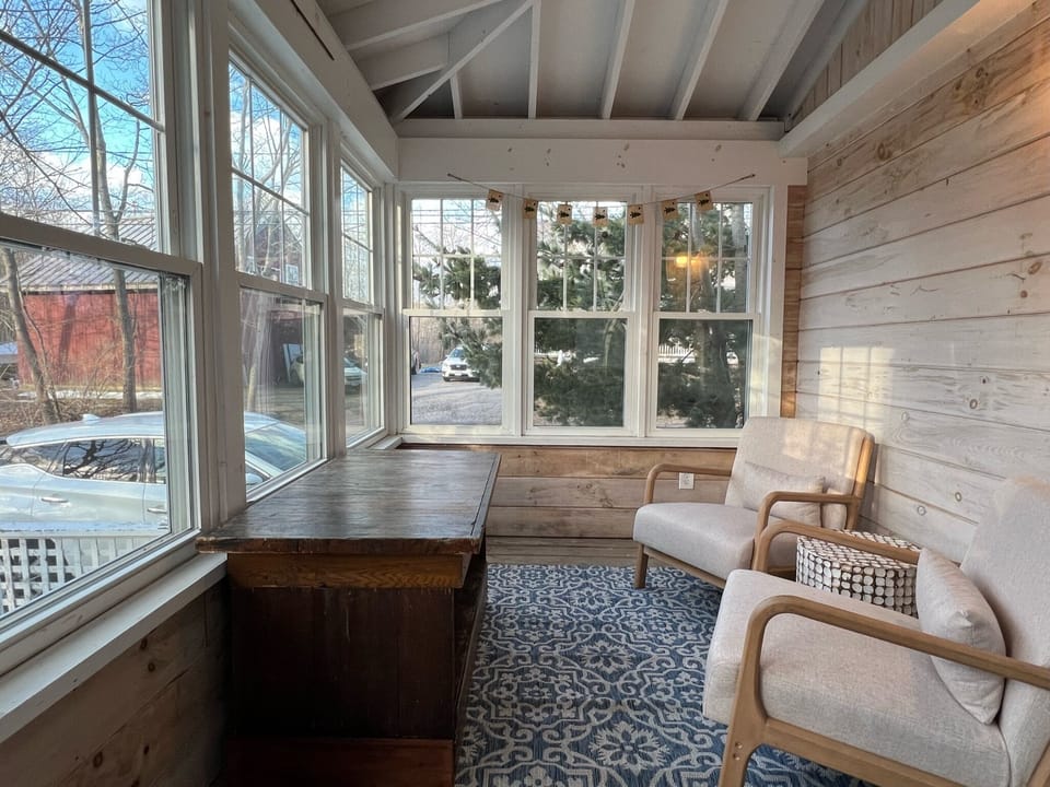 enclosed porch