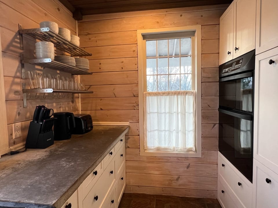Built-in oven and microwave