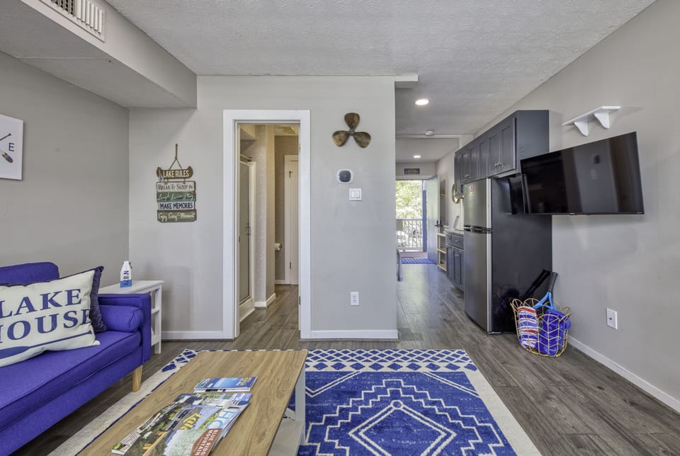 Roku TV! Watch all your favorite shows when taking a break from the lake!