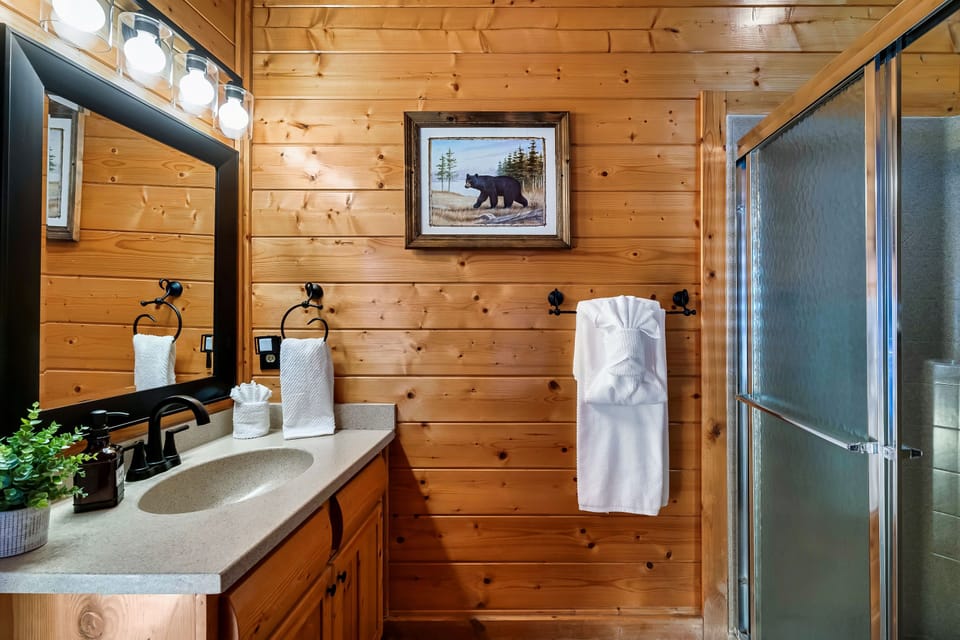 Main floor bathroom