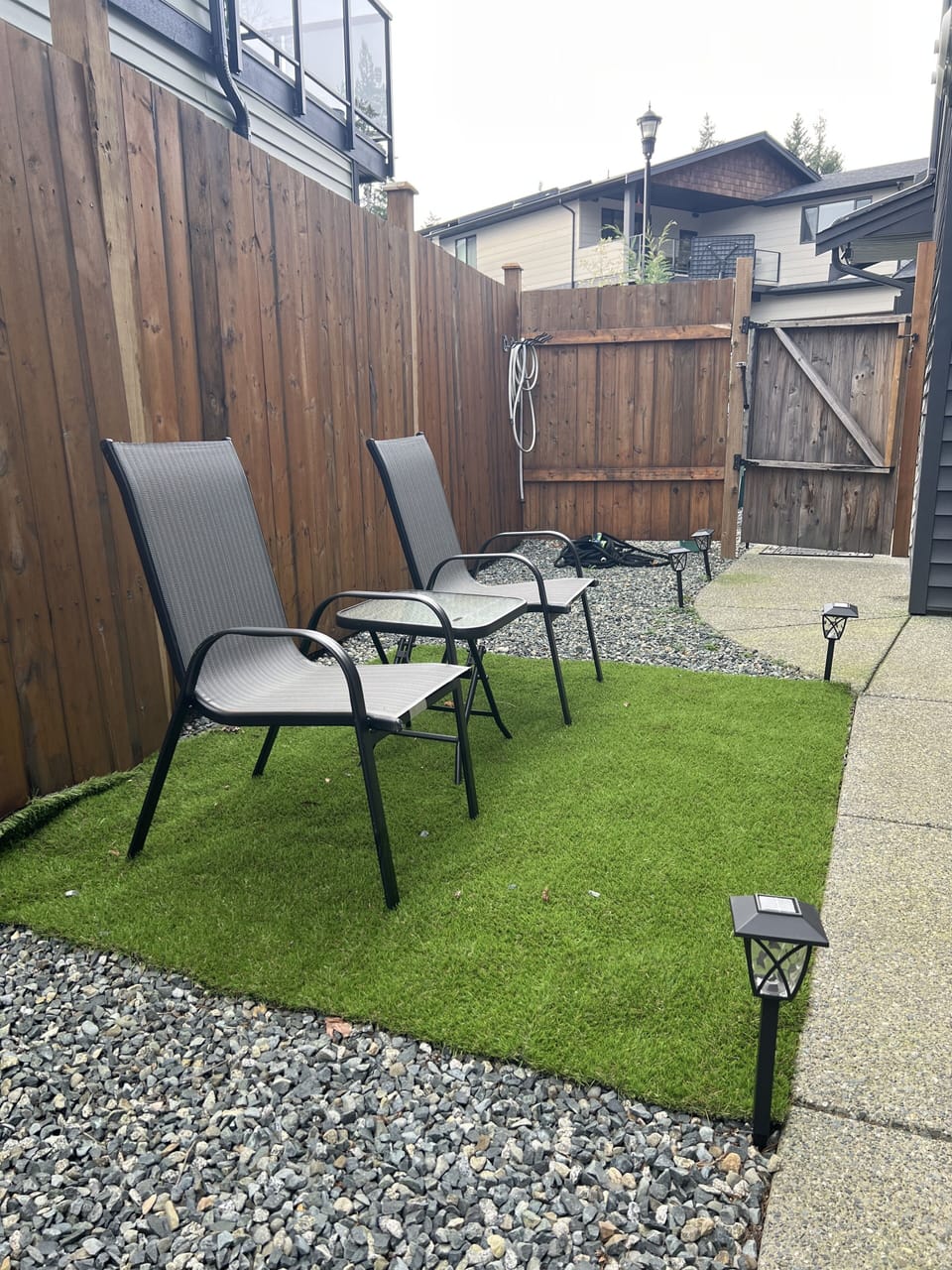 Outdoor seating