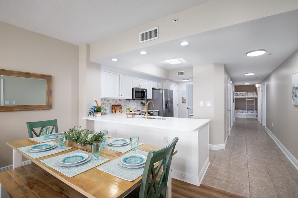 Dining Space and Kitchen 