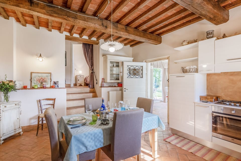 Kitchen and dining area