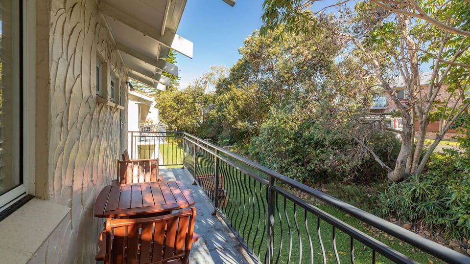 Balcony with Outdoor Seating