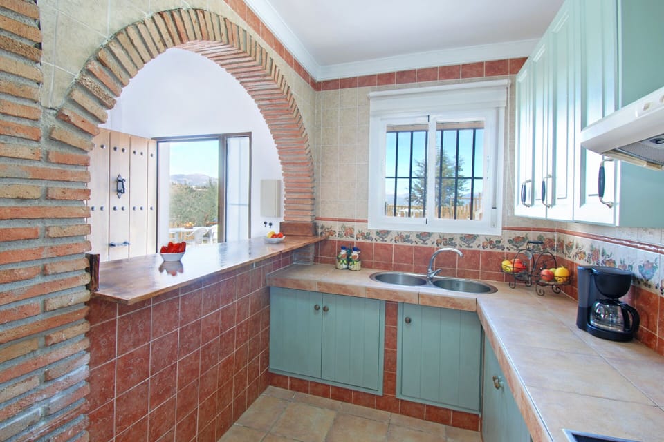 Cooking with a view.