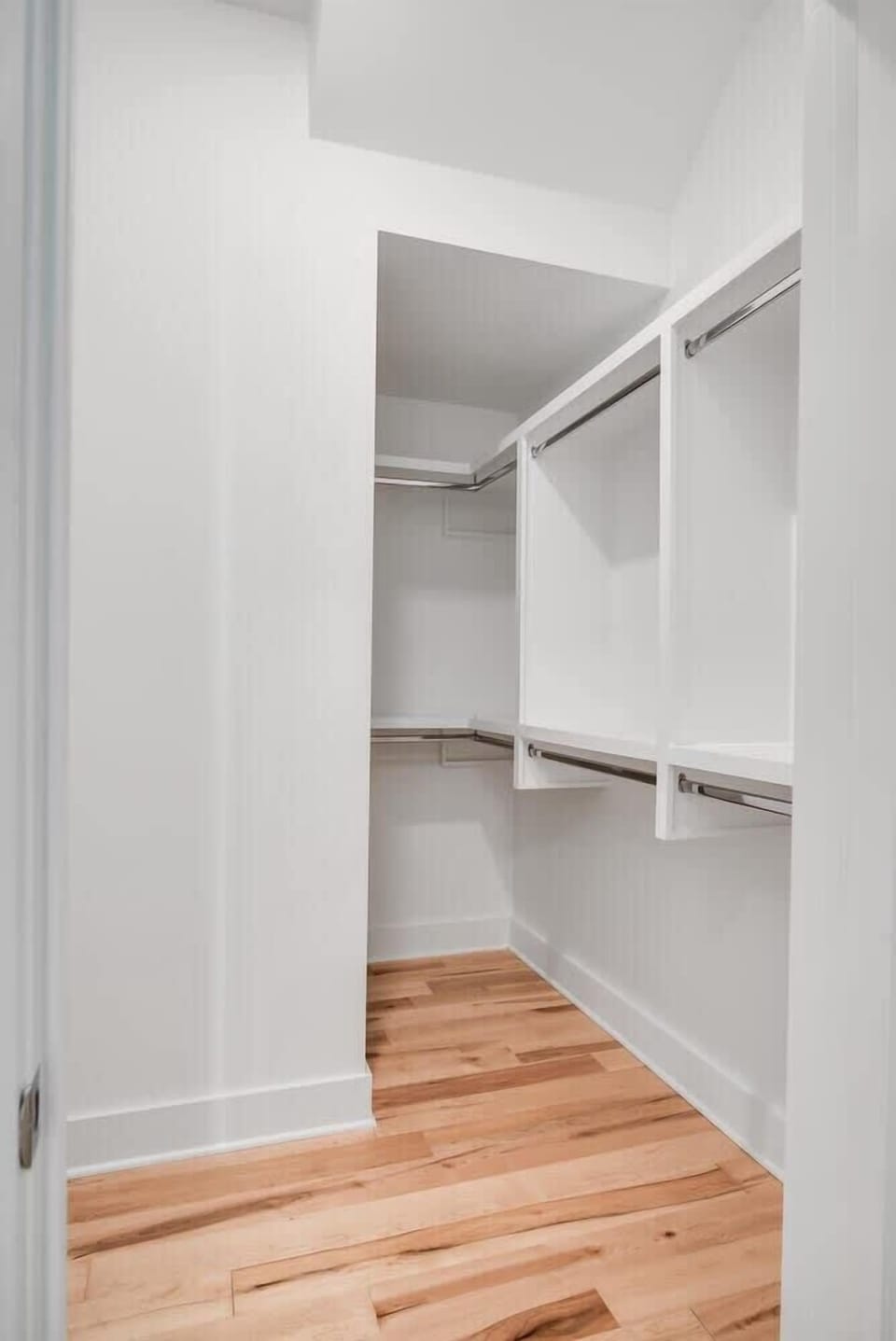 Keep your things organized with generous closet space.