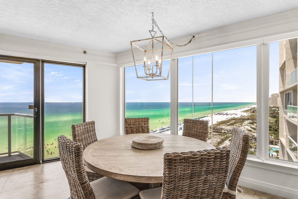 Beach Front Dining Area