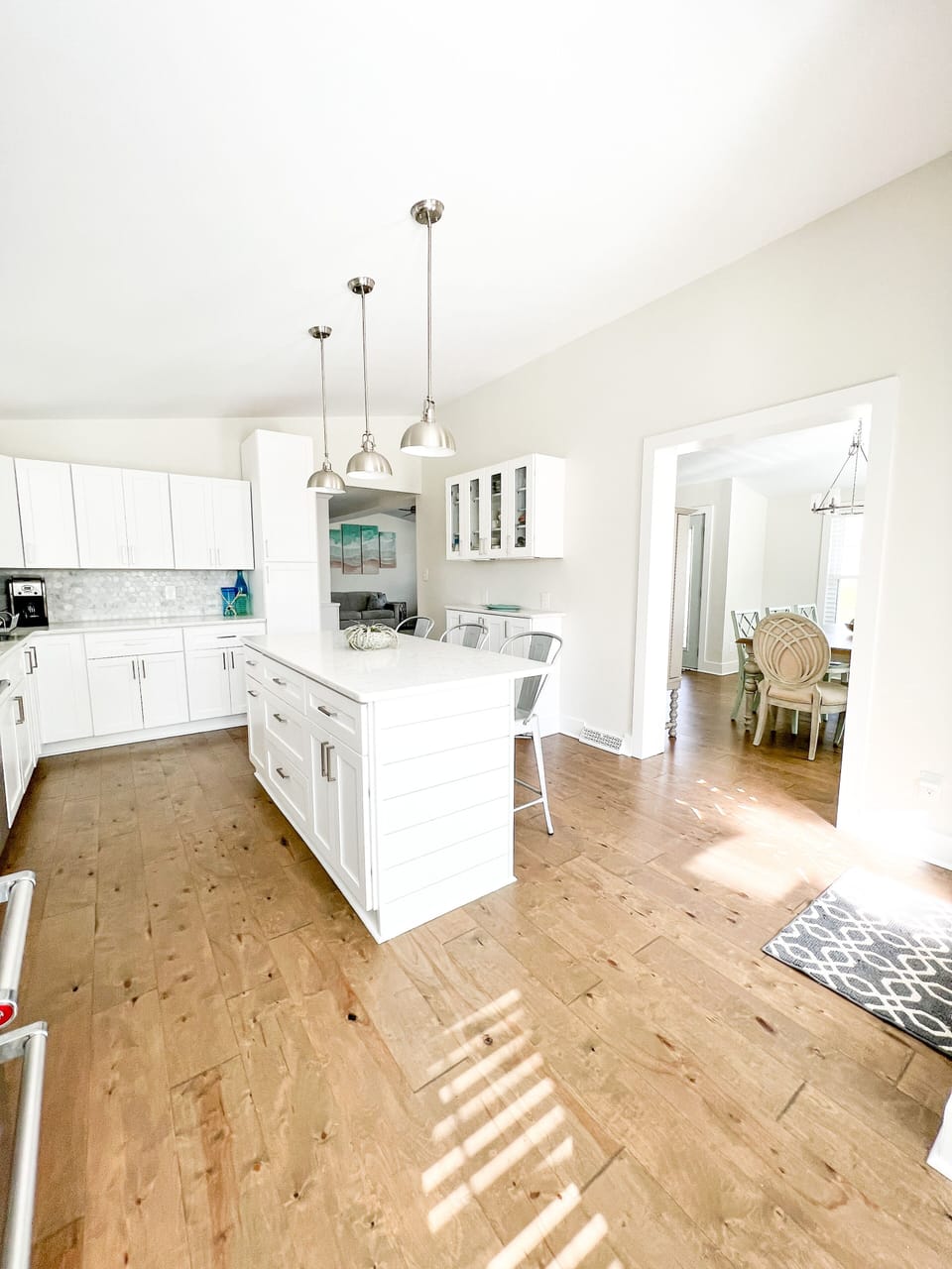 Fully stocked kitchen