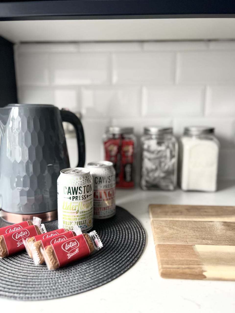 Teas, Coffee, Biscuits