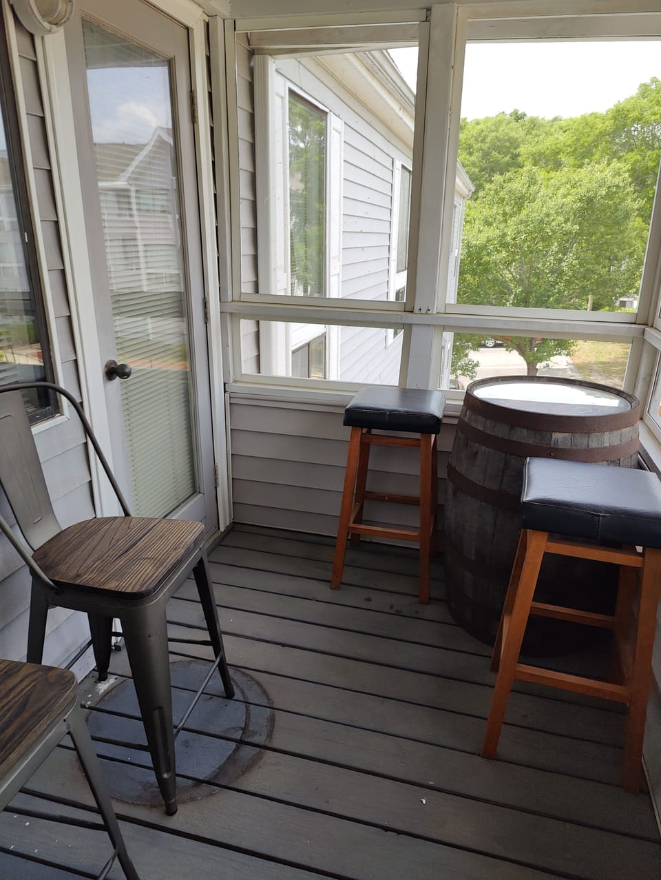Deck area