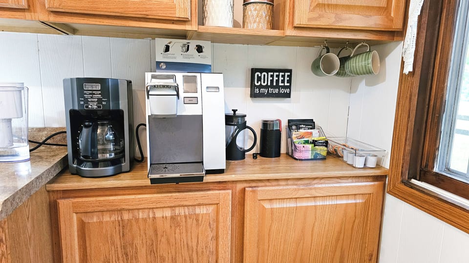 Fully Stocked Coffee Bar