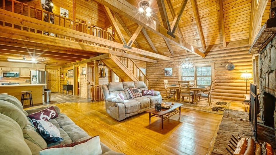Kitchen, Balcony, Living room & dining area.