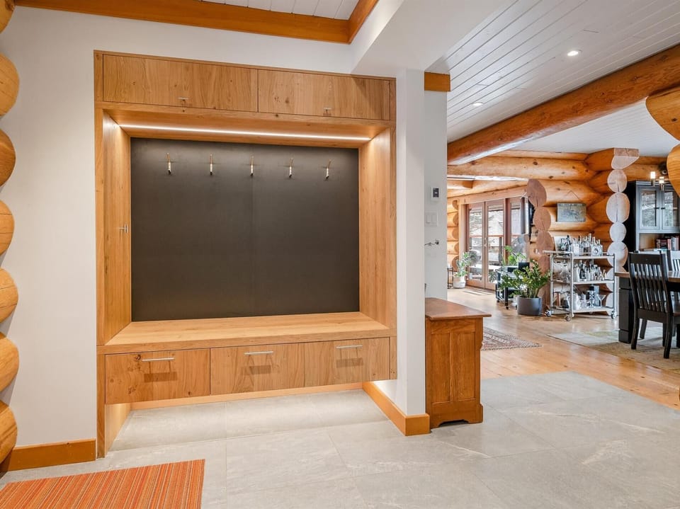 Entry way to our stunning home