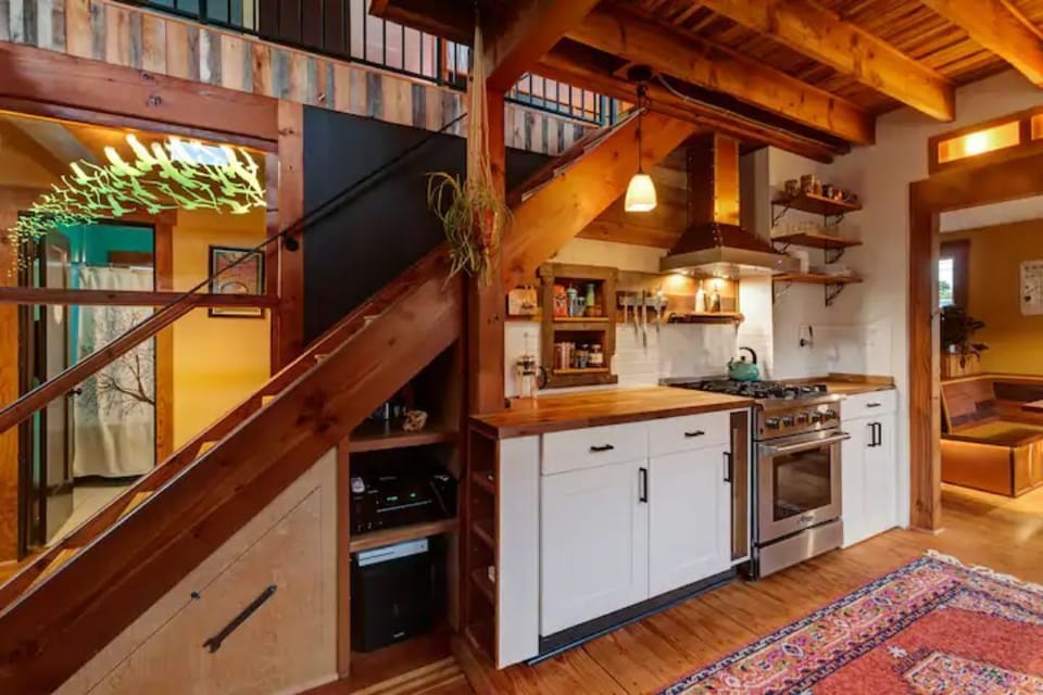 Kitchen with all amenities, pantry supplied.  