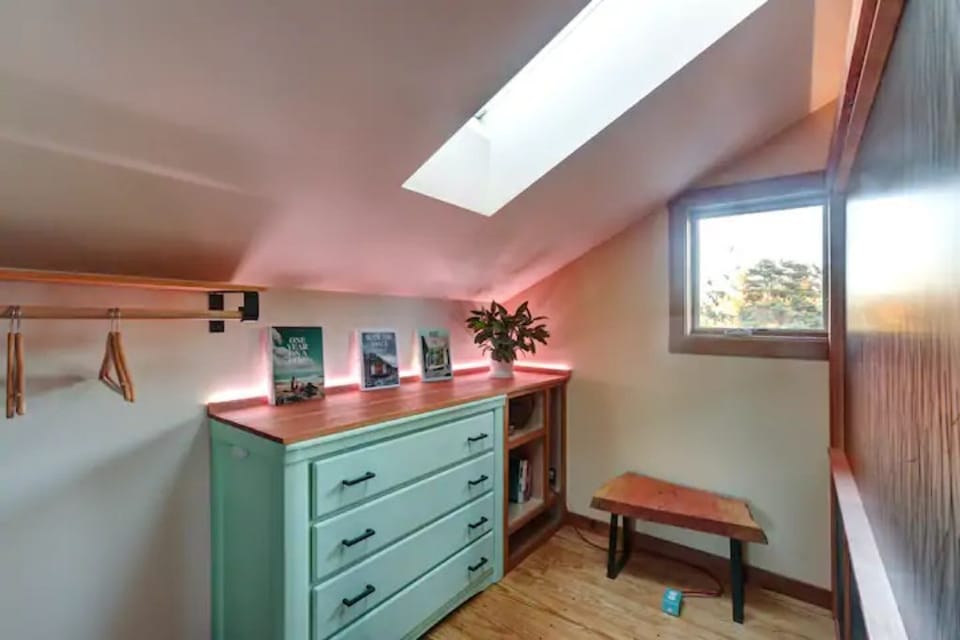 plenty of storage for extended stays