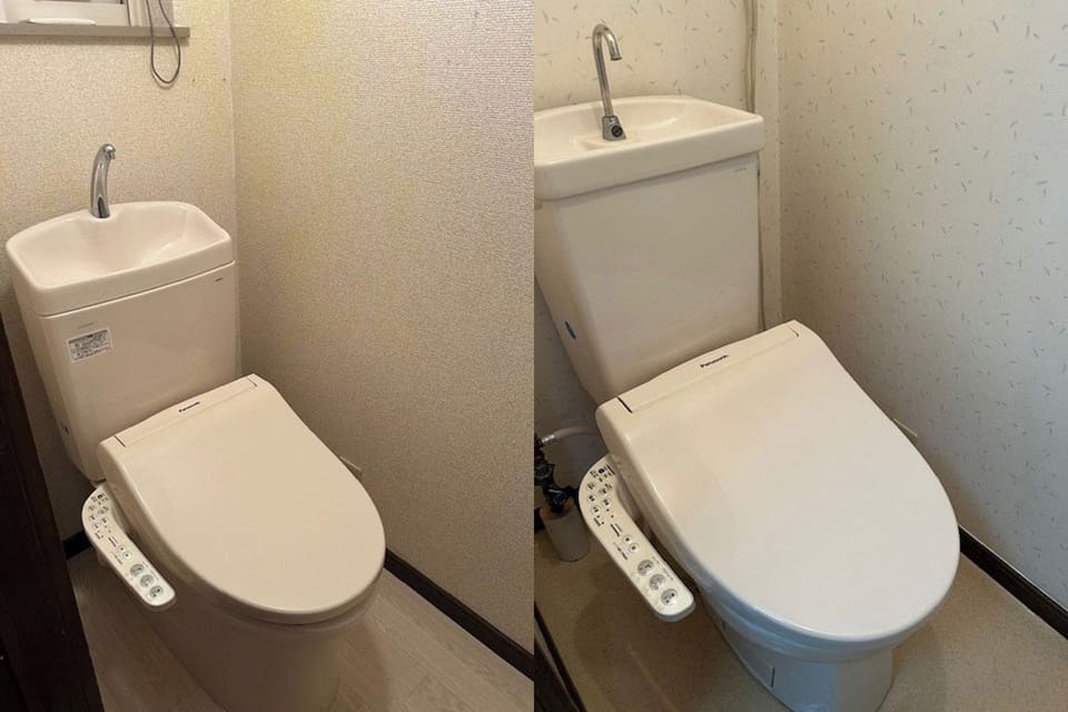 All rooms equipped with washlets